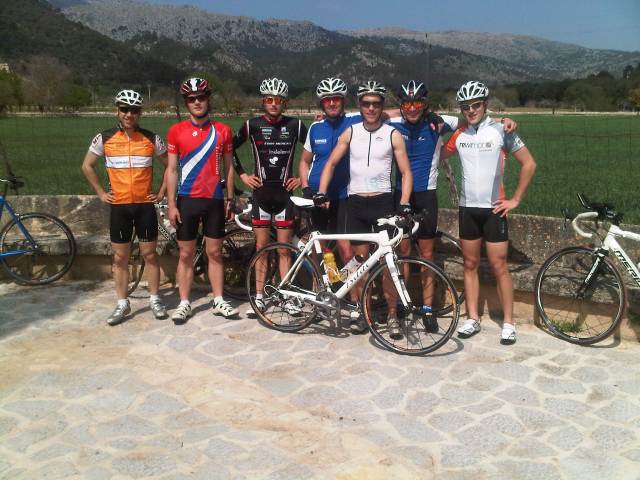 ein Teil unserer Triathlon Mannschaft