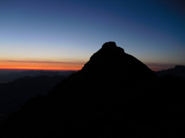 Blick von der Hütte