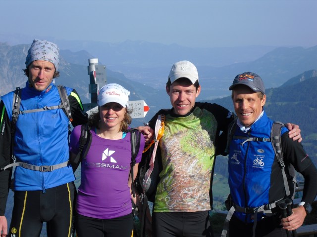 Wormser Hütte 2305m mit Nina, Daniel, Lars und René