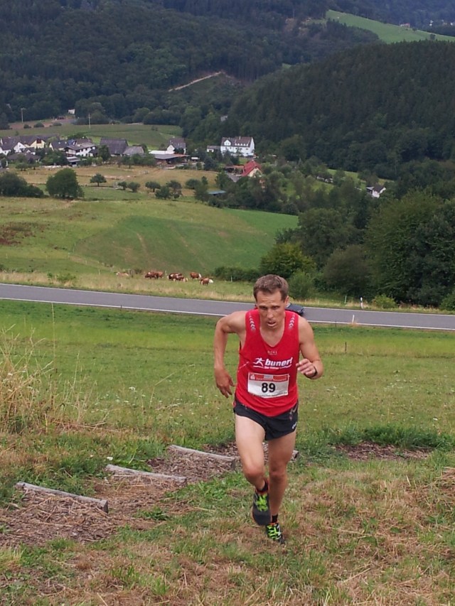 Aufstieg zur Skihütte Malberg